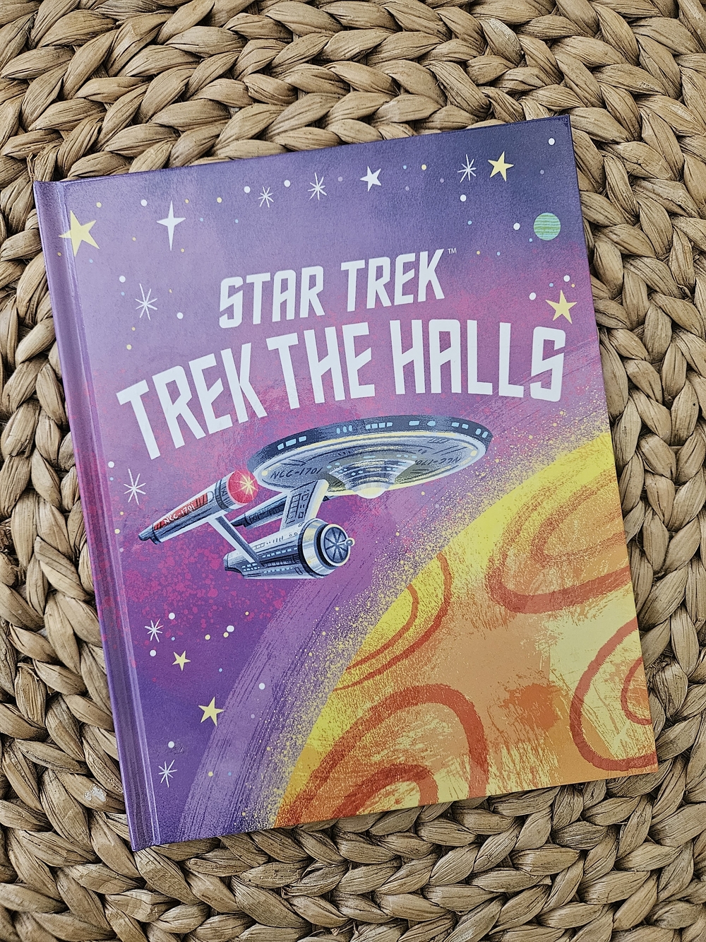 Star Trek 'Trek The Halls' Holiday Book - Purple